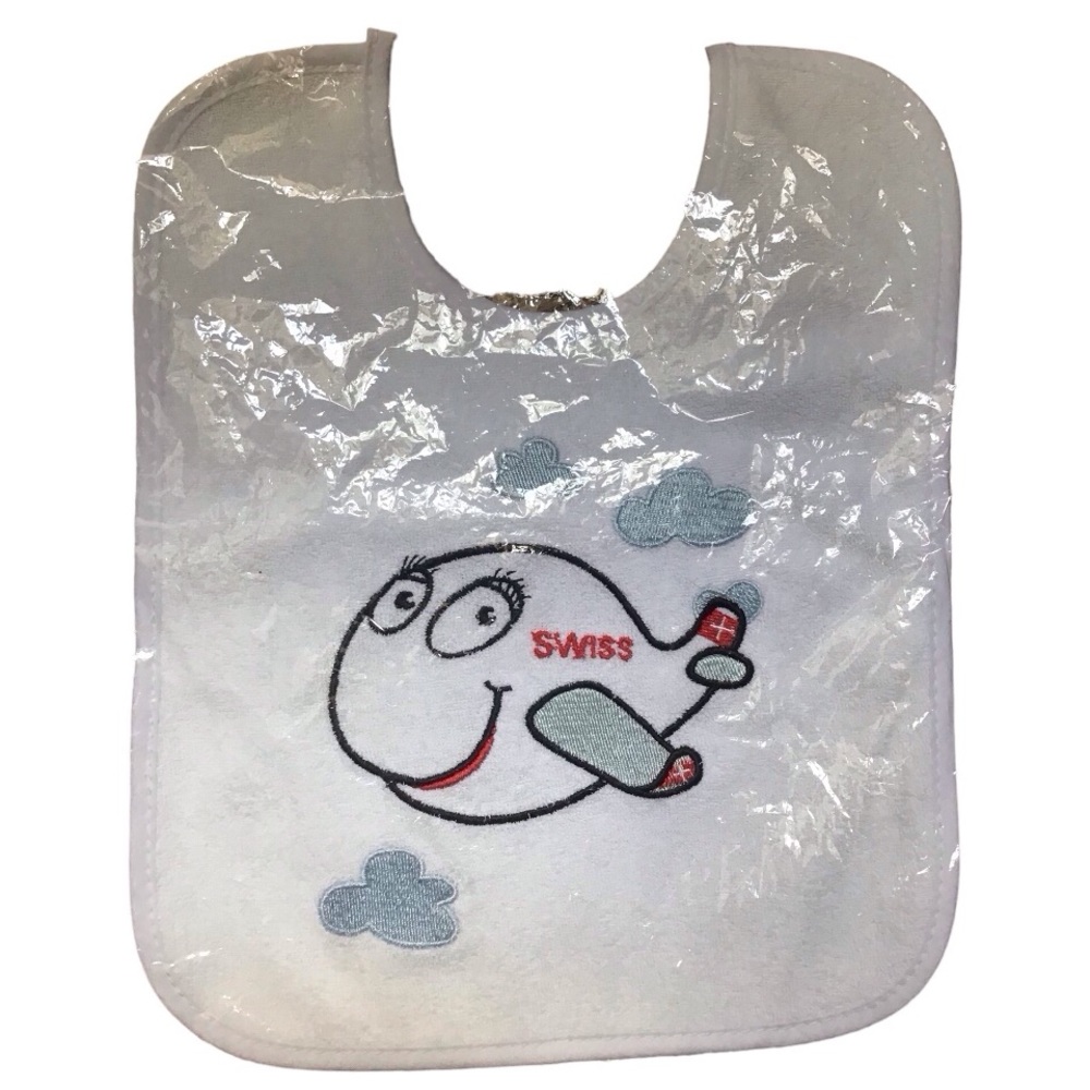 Swiss Air Terrycloth Bib